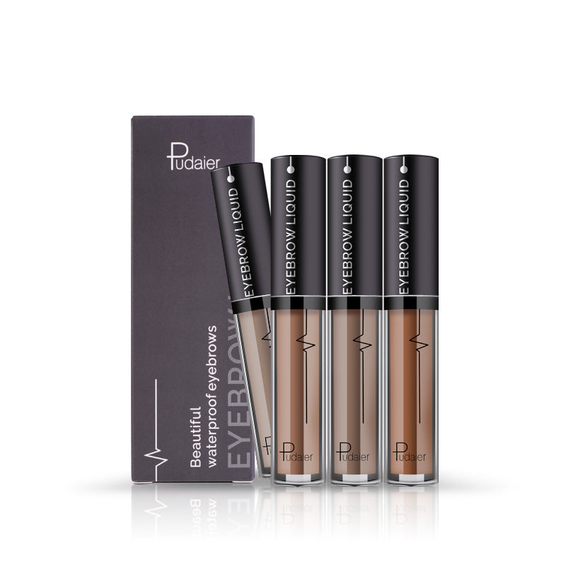 Pudaier 24Hour Waterproof Non-Fading Eyebrow Liquid Semi-Permanent Magic Eyebrow Cream - Korvel