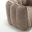 Soft Bean Bag Chair with High Resilient Foam(Chips)for living room and bedroom,Comfortable Square Lazy Sofa with Footstool - Korvel