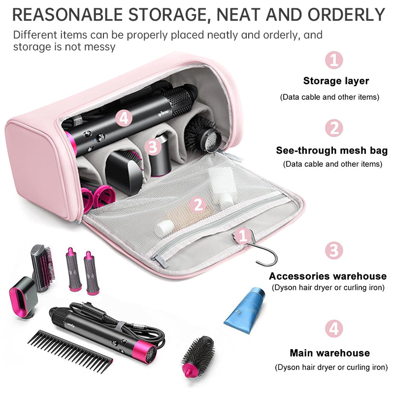 Dyson Hair Dryer Storage Bag - Multifunctional Makeup Organizer