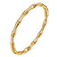Bracelet Simple Round Bamboo Knot 5MM Stainless Steel Magnetic Bracelet - Korvel