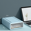 Office home desktop cosmetics stationery transparent storage box drawer type sundries storage box - Korvel
