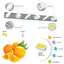 LED Modern Chrome 6-Light Vanity Lights Fixtures Over Mirror Bath Wall Lighting - Korvel