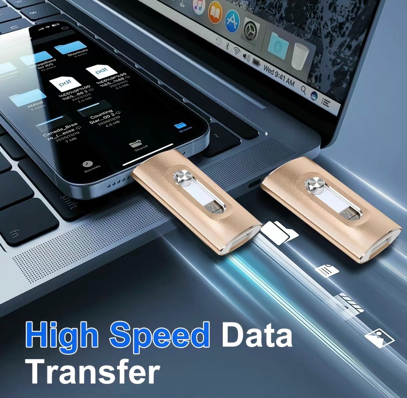FlexiDrive 4-in-1 USB Flash Drive