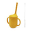 Silicone Baby Learning Drink Cup with Straw - Leak-Proof Design