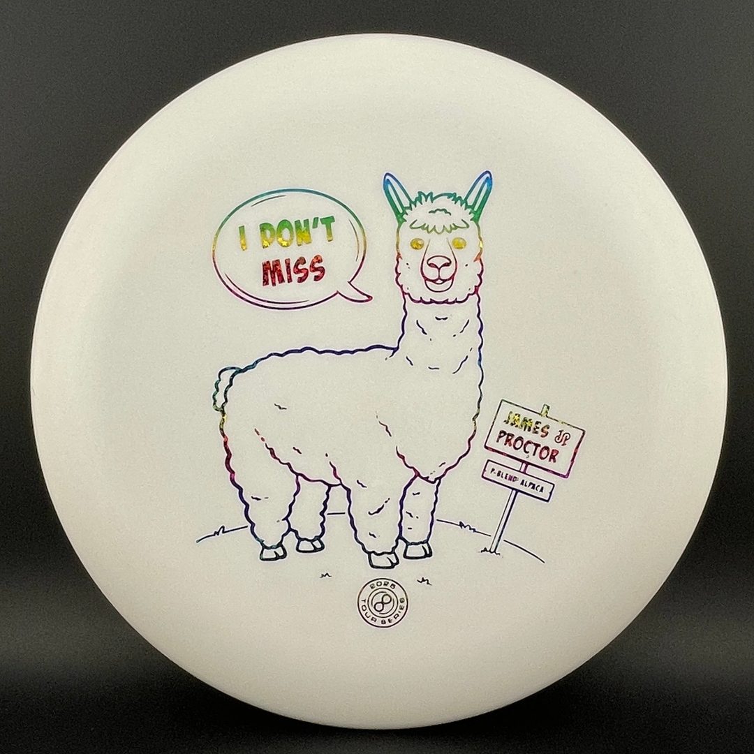 P-Blend Alpaca - James Proctor - Putter de Disc Golf de la Série Tour 2025