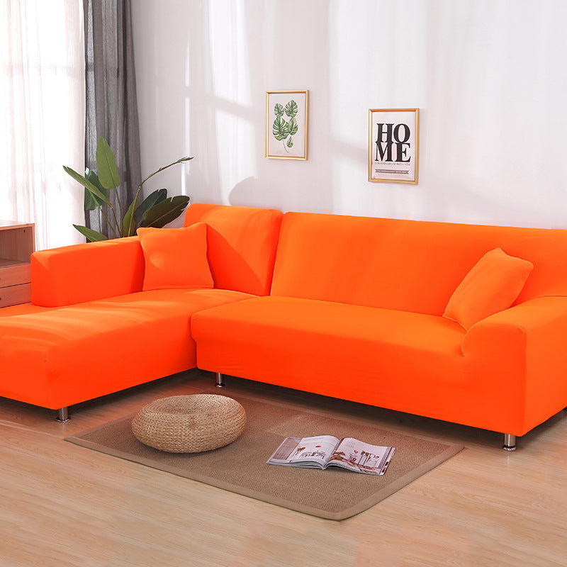 Premium Elastic L-Shaped Sofa Cover for Modern Homes