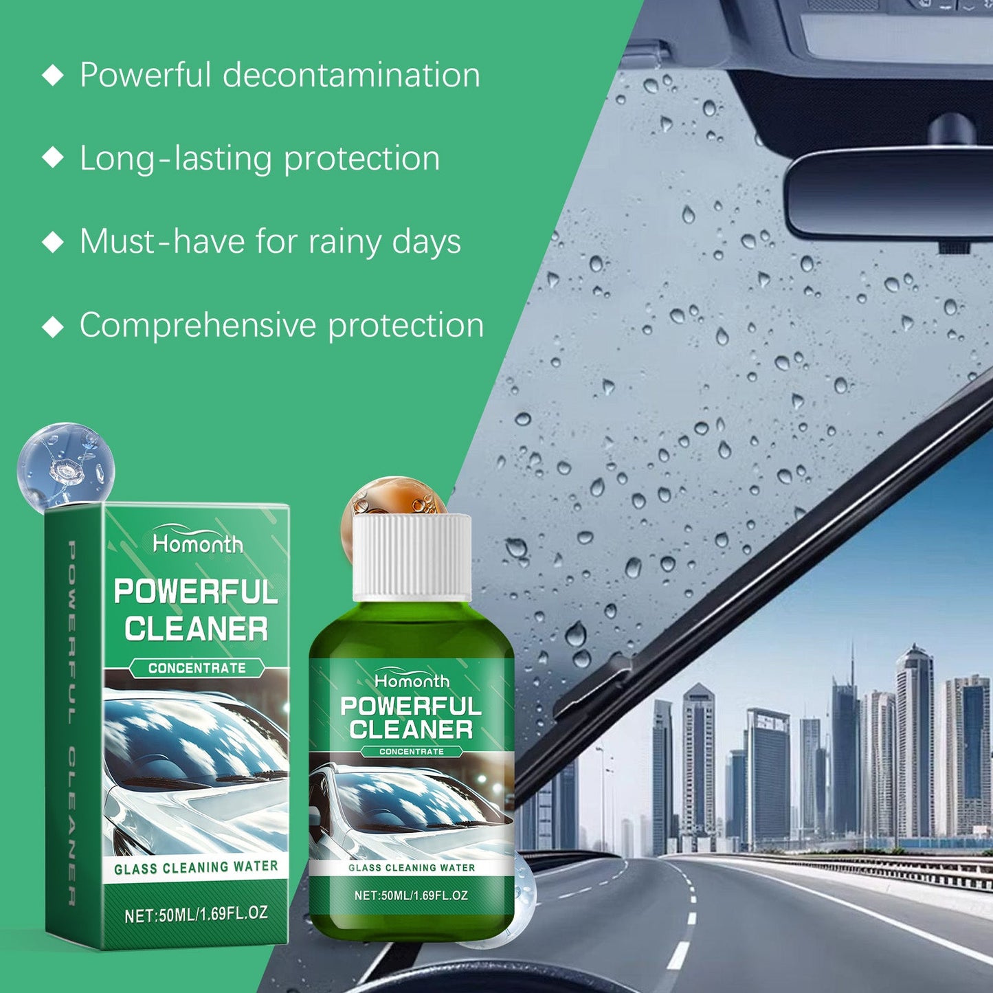 Car Oil Film Cleaner Rain And Fog Proof Cleaning Coating Window Cleaning Car Glass Cleaning - Korvel