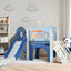 9-1 Toddler Slide Set,Kids Slide for Toddlers Ages 1+, Basketball Hoop, Tunnel and Storage Space, Pirate Ship Themed Slide - Korvel