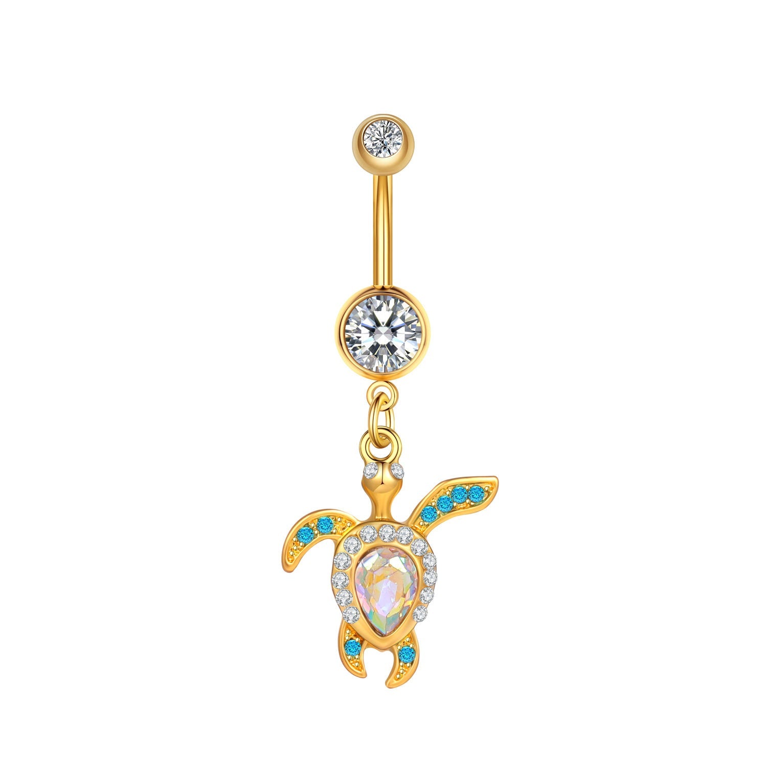 Navel Ring Creative Bat Bee Navel Buckle Navel Ring Body Piercing Jewelry - Korvel