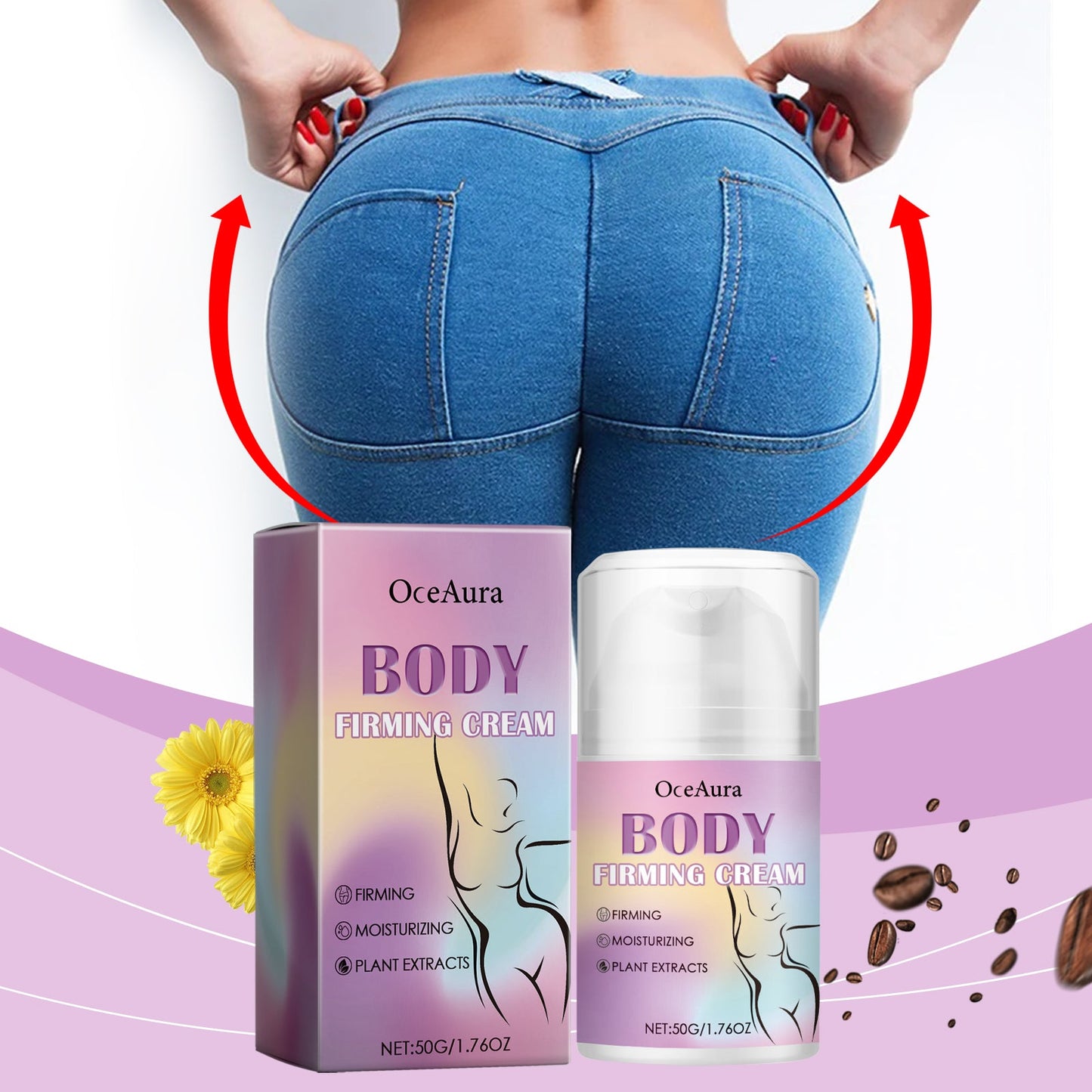 Butt Lift And Shape Care Cream, Lift, Tighten And Plump Butt Line Skin Care Body Care Cream - Korvel