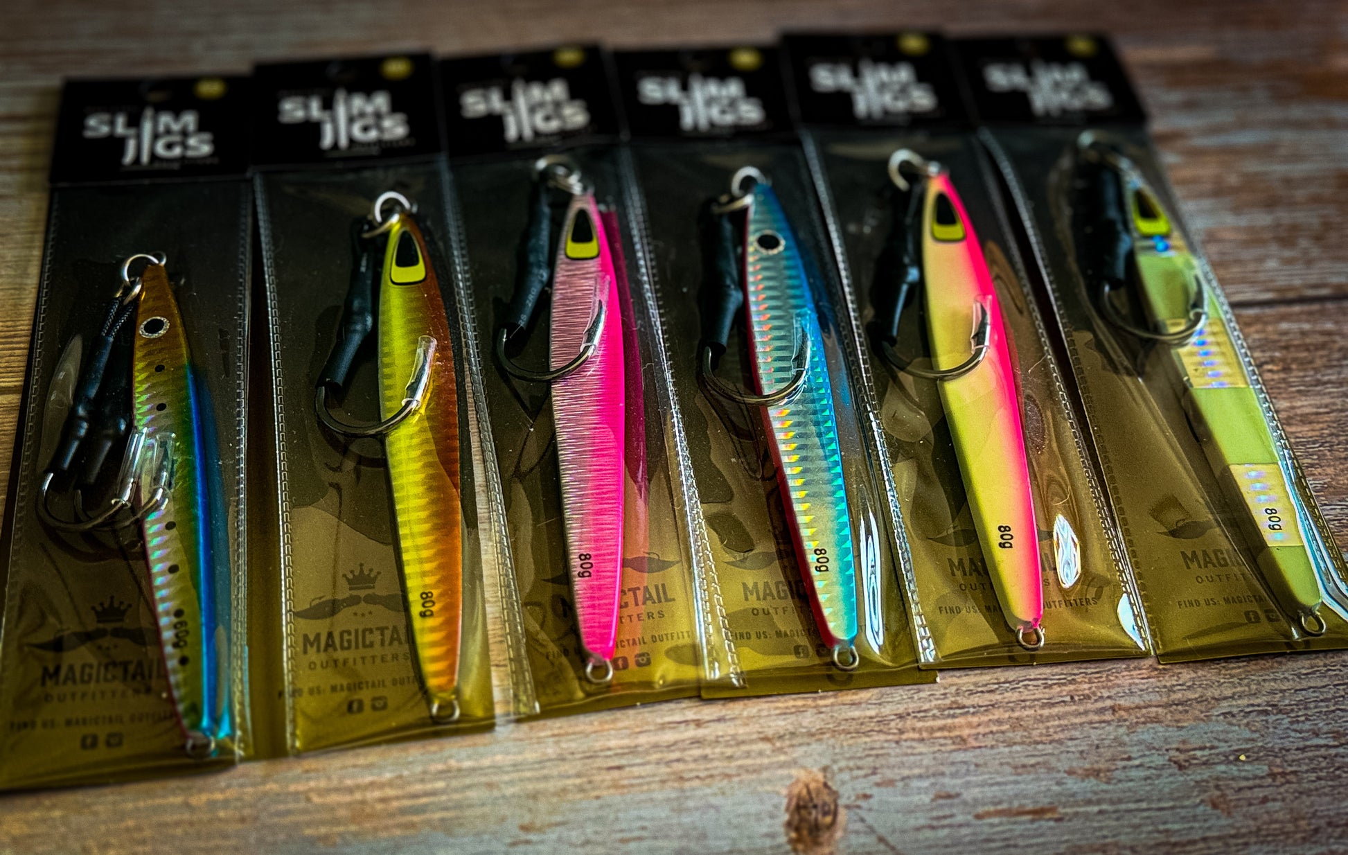Magictail Slim Jig Vertical Jigs - Korvel