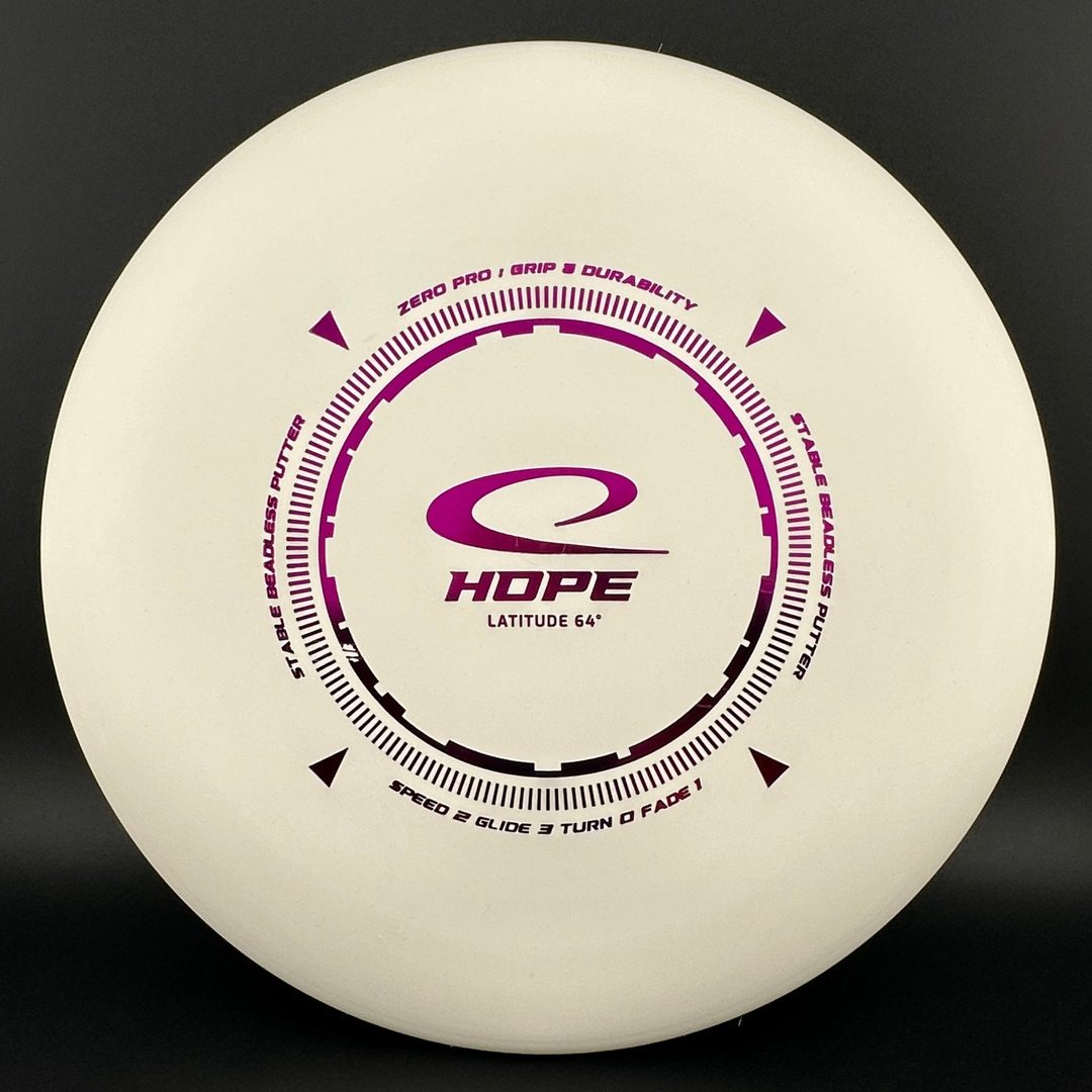 Zero Pro Hope - First Run Disc Golf Putter