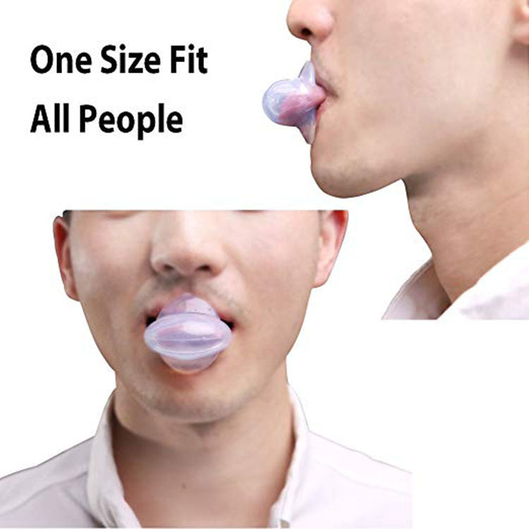 Funda de Lengua de Silicona Transparente para Soporte del Sueño