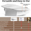 Rechargeable Toilet Light - Toilet Night Light with Motion Sensor for Toilet Stairs Hallway Cabinet - Korvel