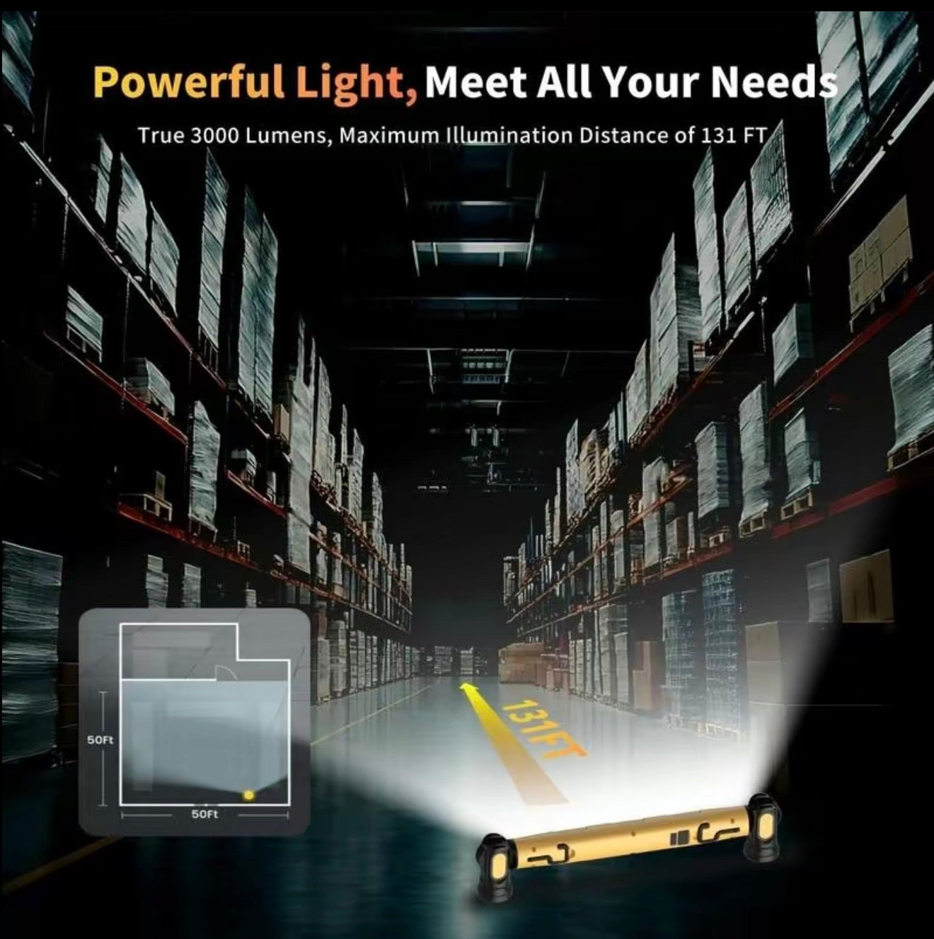HoodFlex LED Light Bar - Premium Work Light