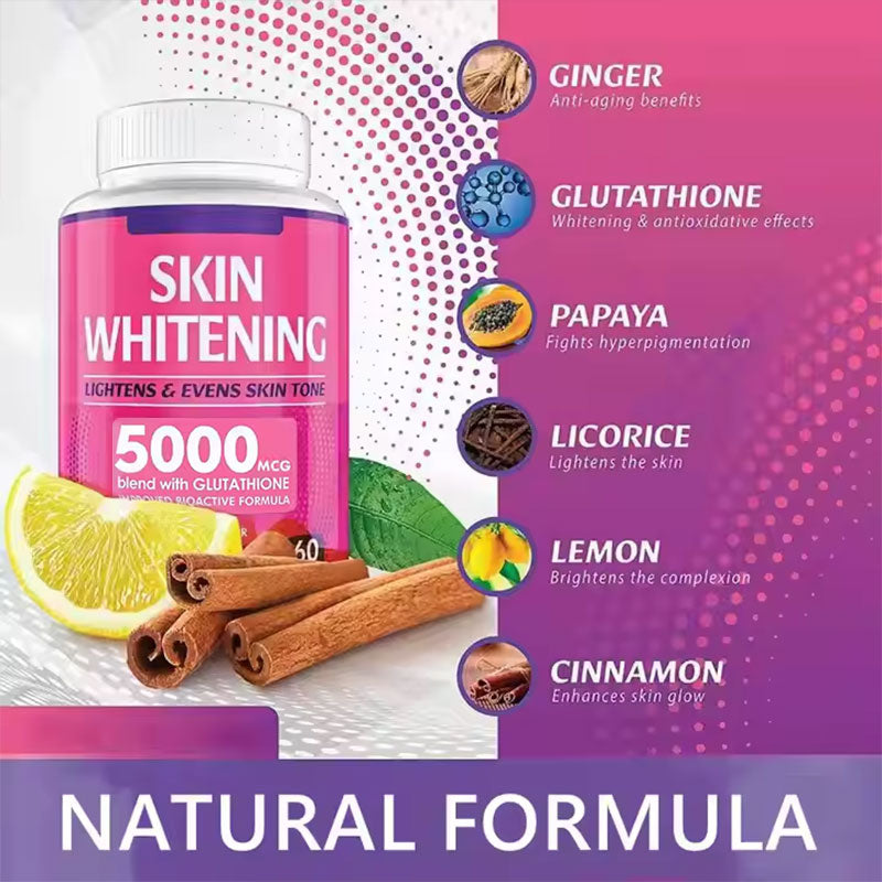 Capsules de Glutathion Premium pour une Peau Radieuse