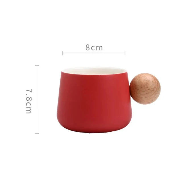 Ensemble de tasse et soucoupe en céramique élégante