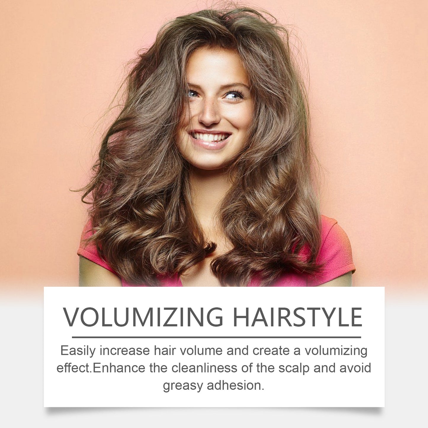 Leave-In Dry Hair Spray Light And Fragrant, Fresh And Non-Sticky Hair Volumizing Quick-Drying Spray - Korvel