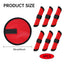 6 - piece set of 5.9 - inch lure wraps. Doubles as covers, gloves, hook protectors. Keeps anglers safe while fishing. - Korvel