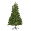 4.5' Hinged Tree with 200 Clear Lights-UL,Dia:32 - Korvel