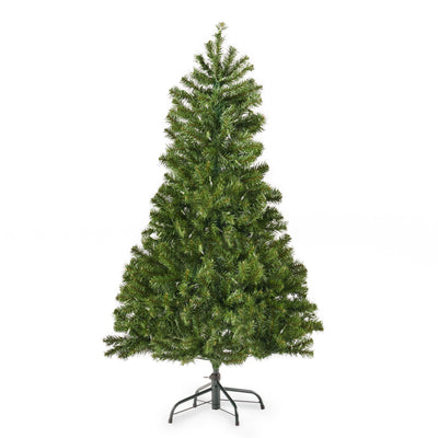 4.5' Hinged Tree with 200 Clear Lights-UL,Dia:32 - Korvel