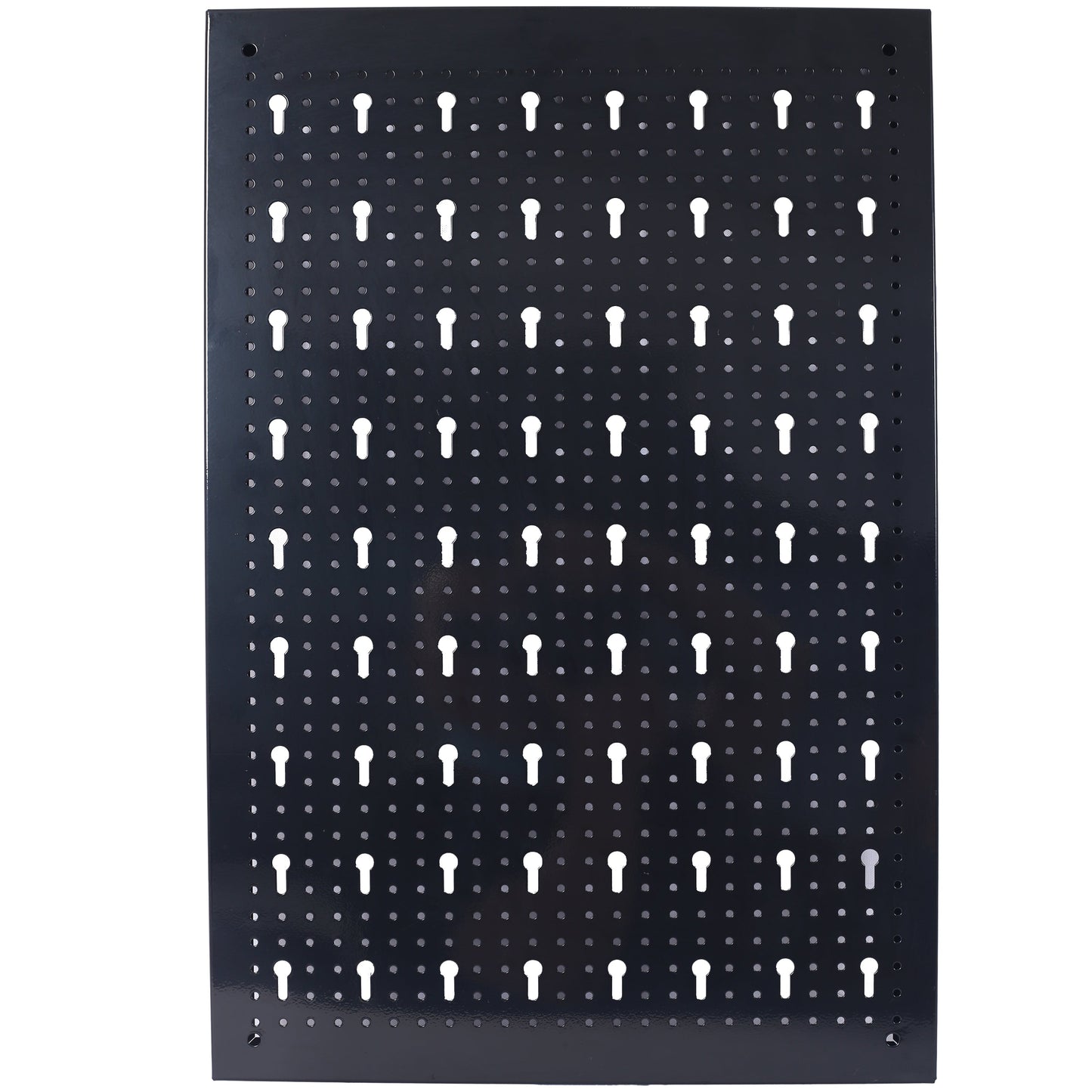 4-foot metal garage nail board tool rack with 3 nail board wall mounted tools for storing nail boards, black - Korvel