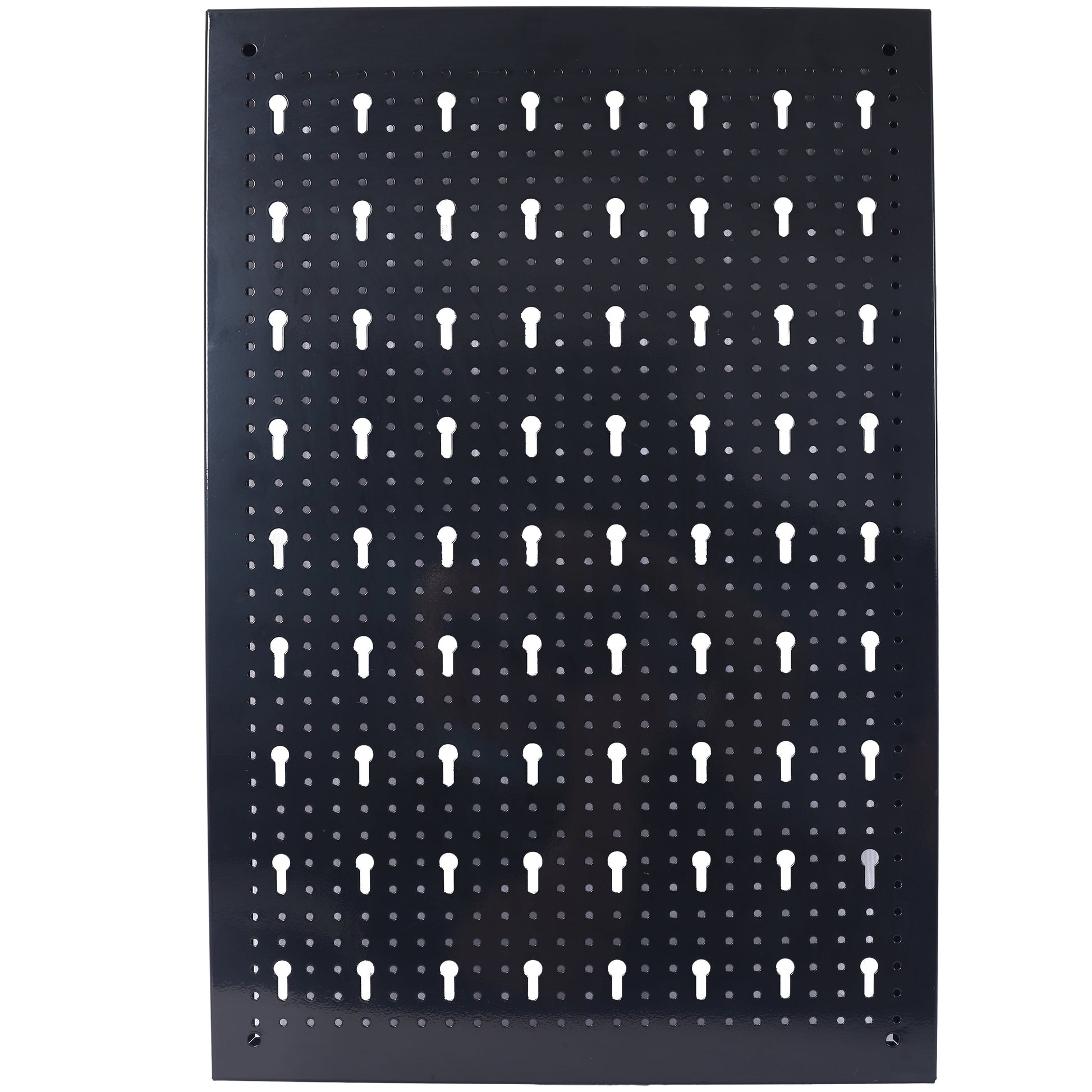 4-foot metal garage nail board tool rack with 3 nail board wall mounted tools for storing nail boards, black - Korvel