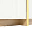 Luxury Fluted TV Stand for TVs Up to 80'', Modern Entertainment Center with Storage Cabinets & Drawer White - Korvel