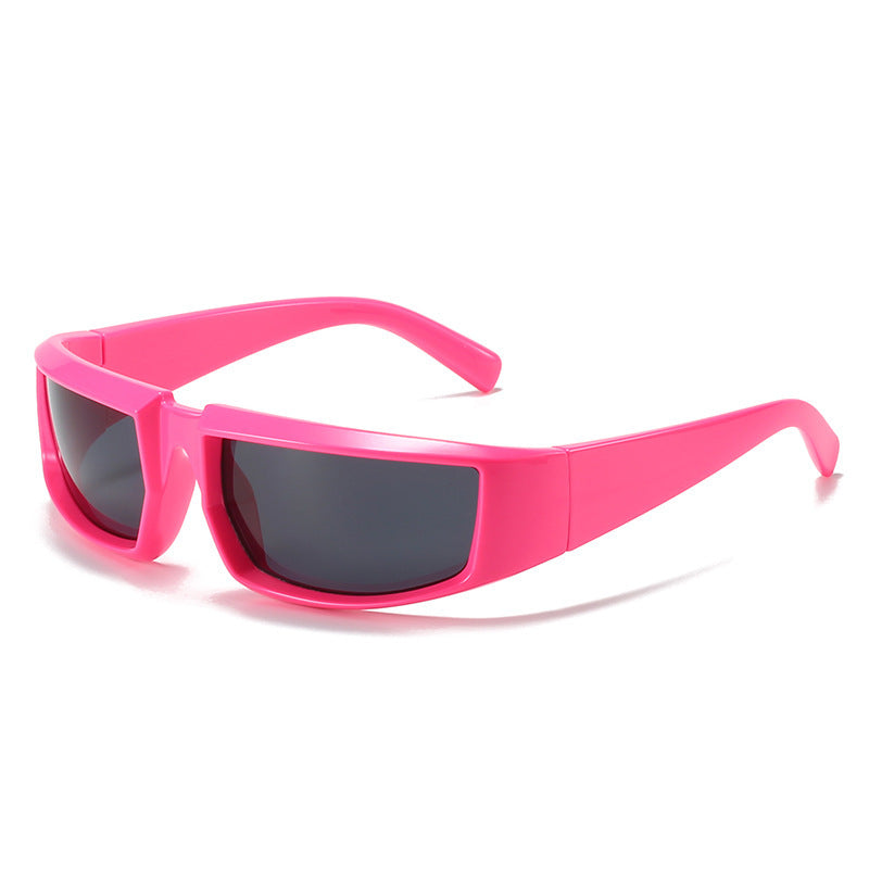 Sunglasses Men's Steam Punk Sunglasses Women's Anti Ultraviolet Personalized Riding Glasses - Korvel