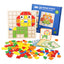 Wooden children's mosaic 3D building blocks, three-dimensional puzzle, children's color cognition, early education and puzzle game - Korvel