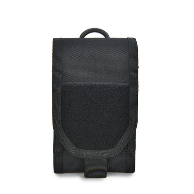 Tactical mobile phone waist bag, belt hanging bag, 6-inch waterproof mobile phone bag, multifunctional tactical accessory bag - Korvel