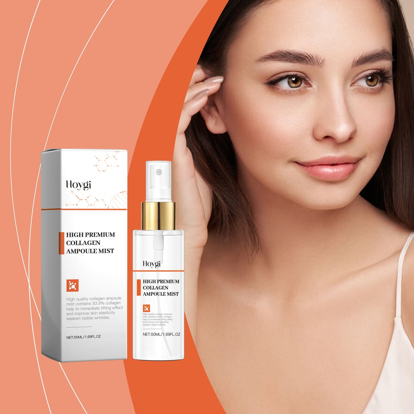 Hydrating Collagen Ampoule Spray for Radiant Skin