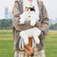 Unique Calico Cat Backpack, Doubles as a Plush Toy and Functional Bag - Korvel