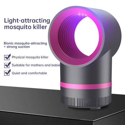 2025 Electric Mosquito Lamp, Outdoor Fly Catcher, USB-Powered, Portable Silent Insect Killer - Korvel
