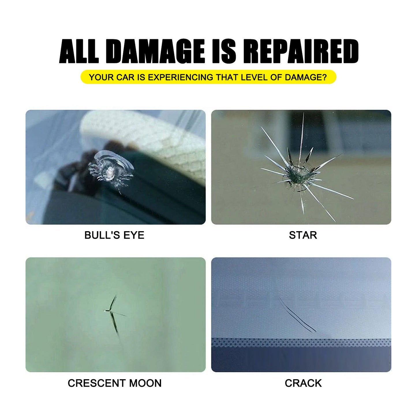 Automotive Glass Repair Adhesive, Windshield Crack Repair Adhesive Repair Adhesive Glass Repair Adhesive - Korvel