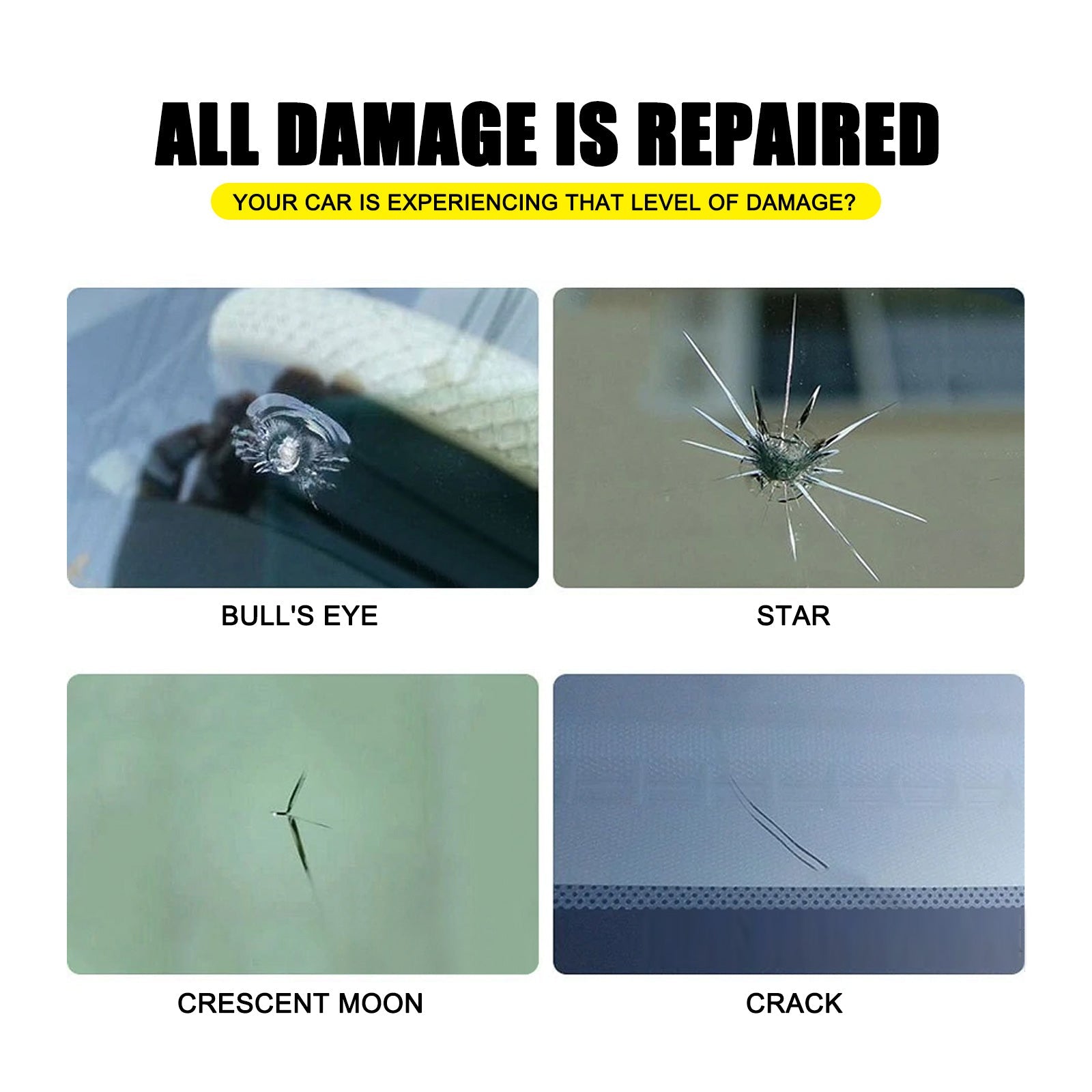 Automotive Glass Repair Adhesive, Windshield Crack Repair Adhesive Repair Adhesive Glass Repair Adhesive - Korvel