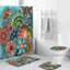 Bohemian Style 3D Digital Printing Polyester Waterproof and Mold Proof Shower Curtain Bathroom Shower Curtain - Korvel