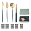 Premium 304 Stainless Steel Portable Flatware Set