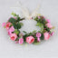 Elegant Flower Garland Hair Wreath for Special Occasions