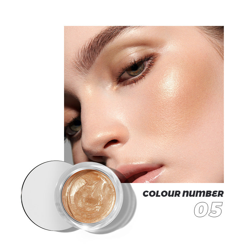 Pudaier 10-color liquid blush eyeshadow brightens lips and cheeks to contour naturally with fine glitter highlights - Korvel