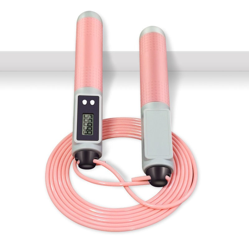 Cordless counting jump rope fitness burning fat sports professional fat reduction girls special indoor weight counting jump rope - Korvel