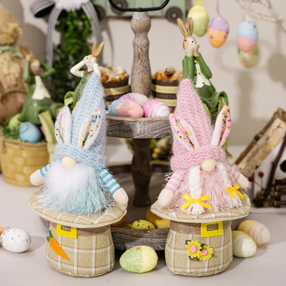 Easter Phoenix Down Rabbit Rudolf Top Hat Bottom Goblin Faceless Dish Decoration - Korvel