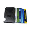 Carbon Fiber Wallet Metal Mini Slim Wallet Men's Credit Card ID Holder With RFID Anti-chief Card Wallet Porte Carte - Korvel