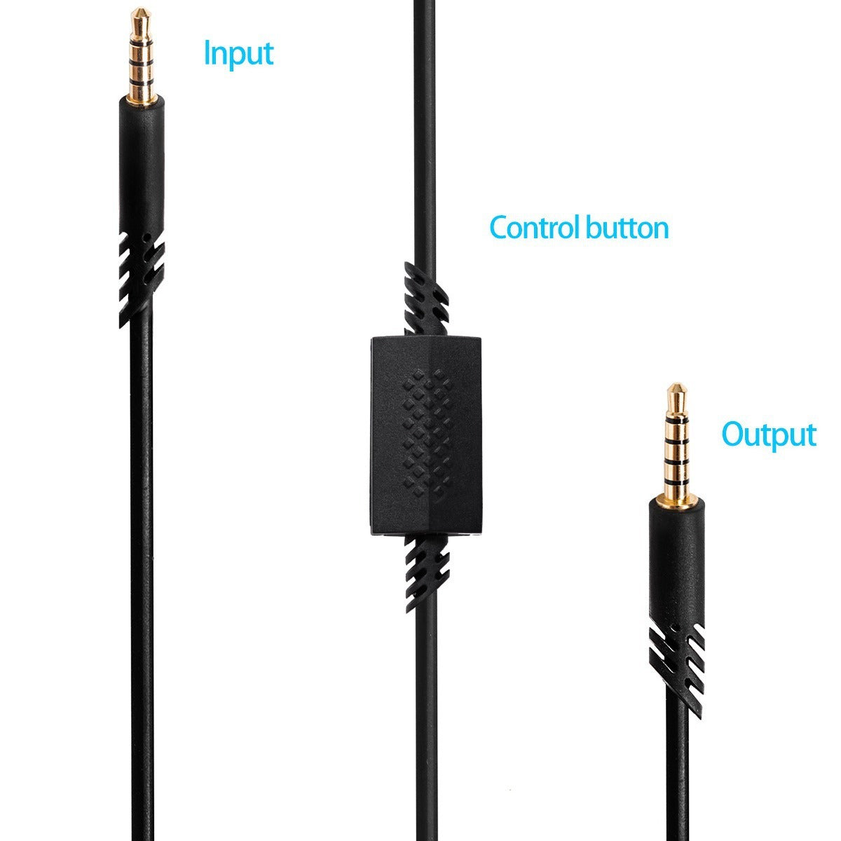Suitable for Logitech ASTRO A10 A40 gaming headphones Ps4 connection cable headphone audio cable - Korvel