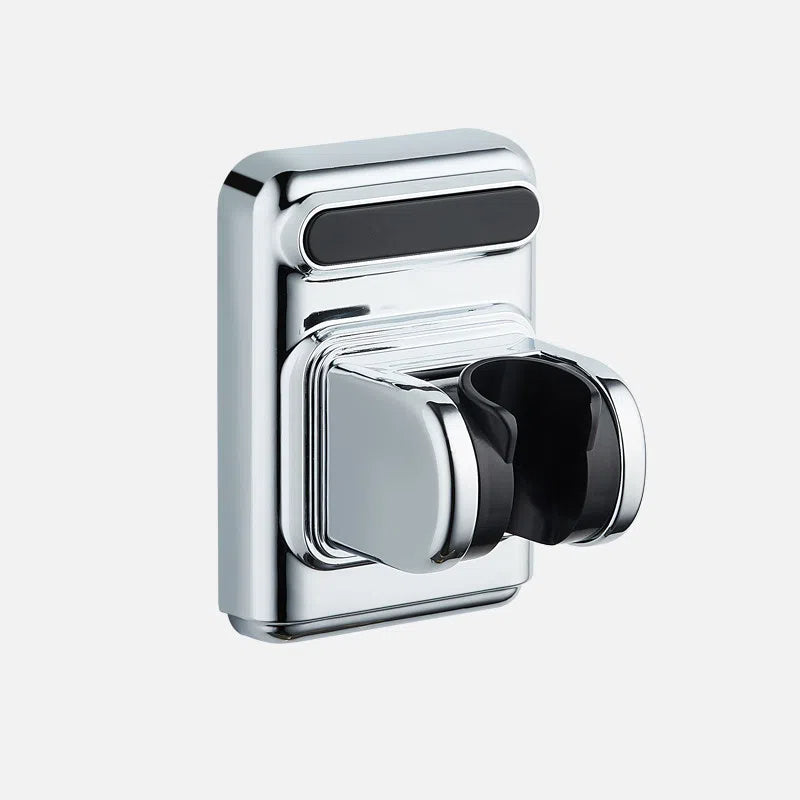 Shower base bracket bathroom no drilling adjustable suction cup mobile hook shower head rotating suction cup - Korvel