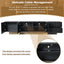 Luxury Fluted TV Stand for TVs Up to 80'', Modern Entertainment Center with Storage Cabinets & Drawers Black - Korvel