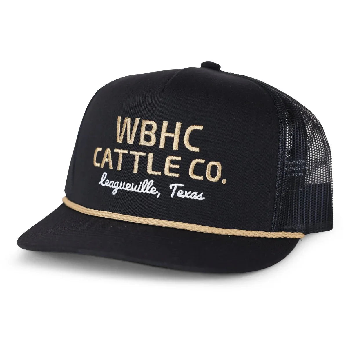 Whiskey Bent Black Gold Trucker Cap - Korvel