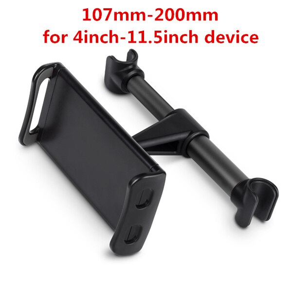 4-11.5inch Car Back Seat Phone Holder Tablet Mobile Phone Holder Universal Car Headrest Holder 360 Rotatable Stand Support - Korvel