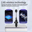 K35D Wireless Microphone 3.5mm Collar style Teacher Classroom Bee Amplifier Extended Video Receiver - Korvel