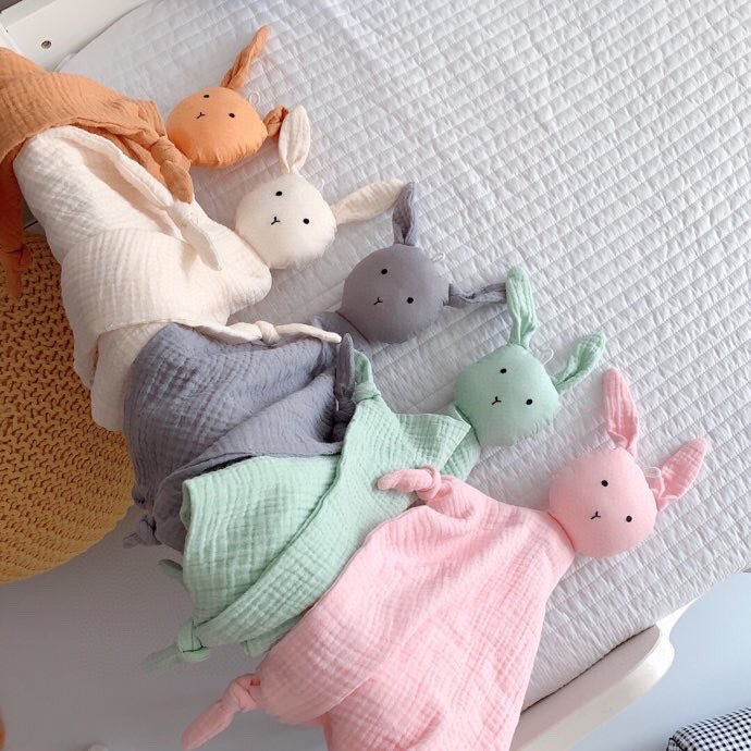 Soft Newborn Baby Sleeping Dolls Kids Fashion Sleep Toy Soothe Appease Towel Bib for Xmas Gift - Korvel